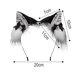thumbnail image 2 of Fox Cat Fur Bow Ears Hair Headwear Wolf Animal Anime Halloween Chirstmas Disfraz Aro y horquilla para el cabello MFZFUKR CPB-SSW2372-2, 2 of 5