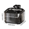 thumbnail image 3 of EGNMCR Wireless Pet Water Dispenser 4.5L Capacity 60 Day Battery Runtime Multiple Water Delivery Modes Plastics Water Dispenser, 3 of 8
