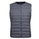 thumbnail image 1 of Chaquetas y abrigos casuales sin mangas y sin capucha Chaqueta ligera de plumón para mujer Chaleco de invierno corto ajustado de talla grande para mujer Abrigo con cremallera interna para mujer, 1 of 3