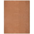 thumbnail image 3 of Safavieh Faux Rabbit Fur David Solid Machine Washable Slip Resistant Area Rug, Brown, 8' x 10', 3 of 13