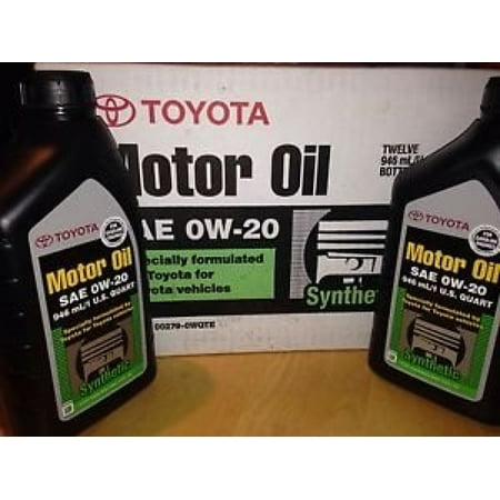 UPC 071924003323 product image for Toyota Case of 12 Quarts Full Synthetic 0W-20 Oil | upcitemdb.com