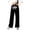 1-Black133, variant on Girls Baggy Sweatpants Los Angeles Print Straight Leg Joggers, Sizes 4-5T