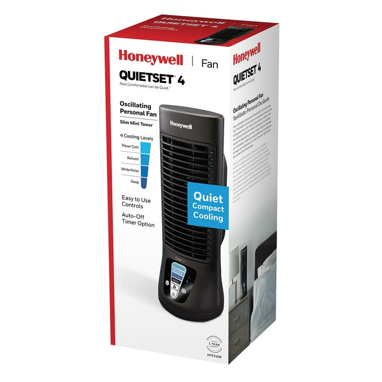 QuietSet Personal Table Fan, Black QuietSet Personal Table Fan, Black