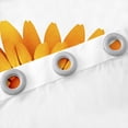 thumbnail image 4 of Erosebridal Sunflower Gnome Curtains,Yellow Flowers Blackout Curtains,Cute Spring Gnome Darkening Curtains,Botanical Floral Green Yellow Window Treatments for Living Room 52"X84", 4 of 5