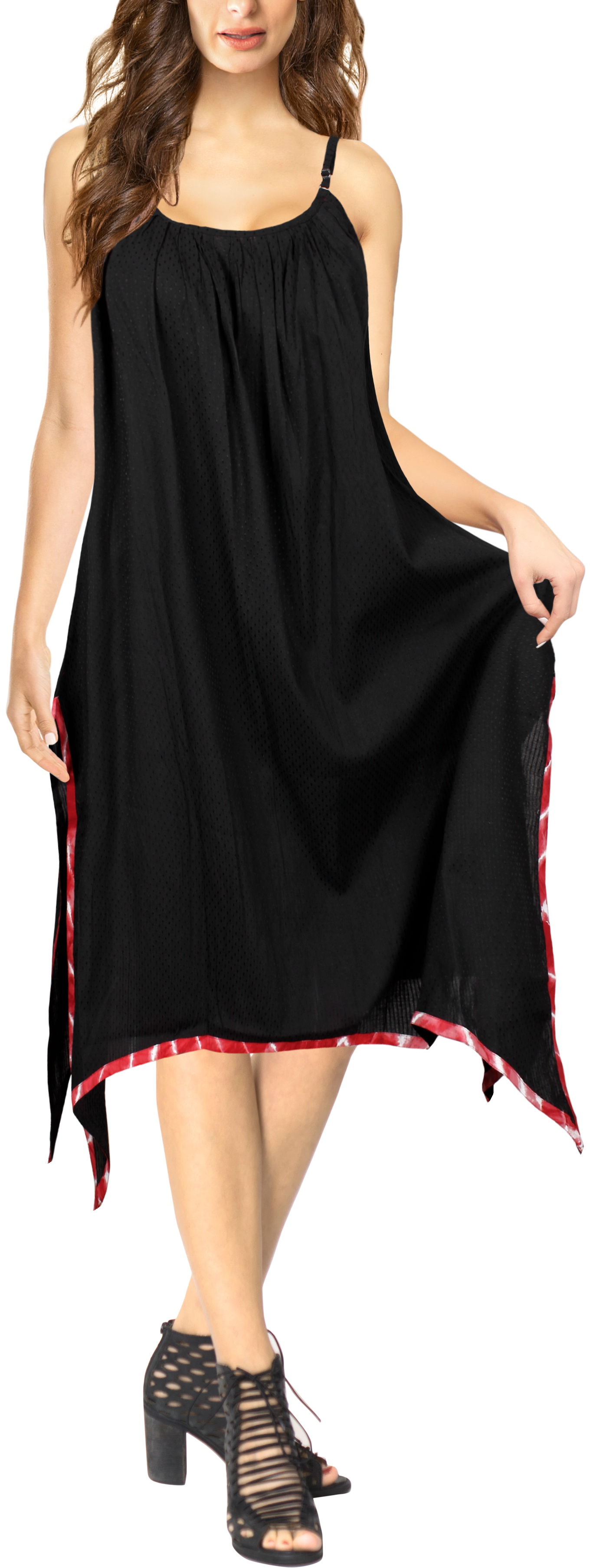 HAPPY BAY Women Nightgown Sexy Sleeveless Short Nightshirt Slip