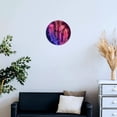 thumbnail image 4 of Silent Wall Clock 40cm/15.75in Round Wall Clock Neon Cactus Hanging Clock for Home Living Room Bedroom Kitchen Non Ticking Battery Operated Living Room Mute Clock, 4 of 5