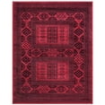 thumbnail image 3 of Alastair Red and Black Viscose Area Rug 4x6 69663, 3 of 9