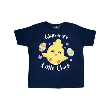 

Inktastic Happy Easter Glamma s Little Chick Gift Toddler Toddler Girl T-Shirt