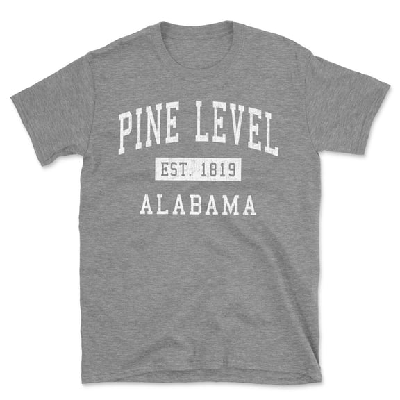 Pine Level Alabama Classic Established Men's Cotton T-Shirt