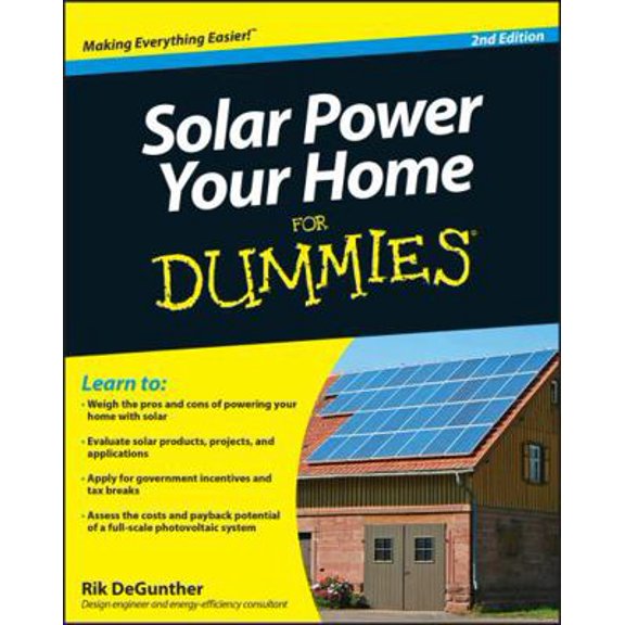 Pre-Owned Solar Power Your Home for Dummies (Paperback) 0470596783 9780470596784