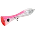 thumbnail image 1 of Bionic Fish Lure Bait, Artificial Fishing Lures, Large Popper Lure Bait, Attractive For Fishing Lover Falling Sinking Pink, 1 of 8