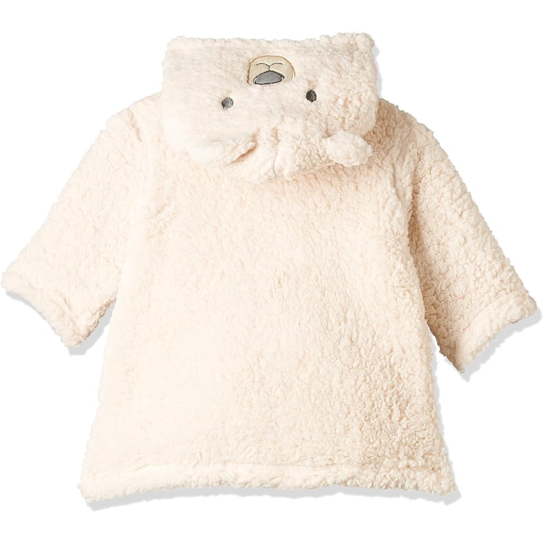 Infant Plush Animal Face Hooded Bathrobe photo 2