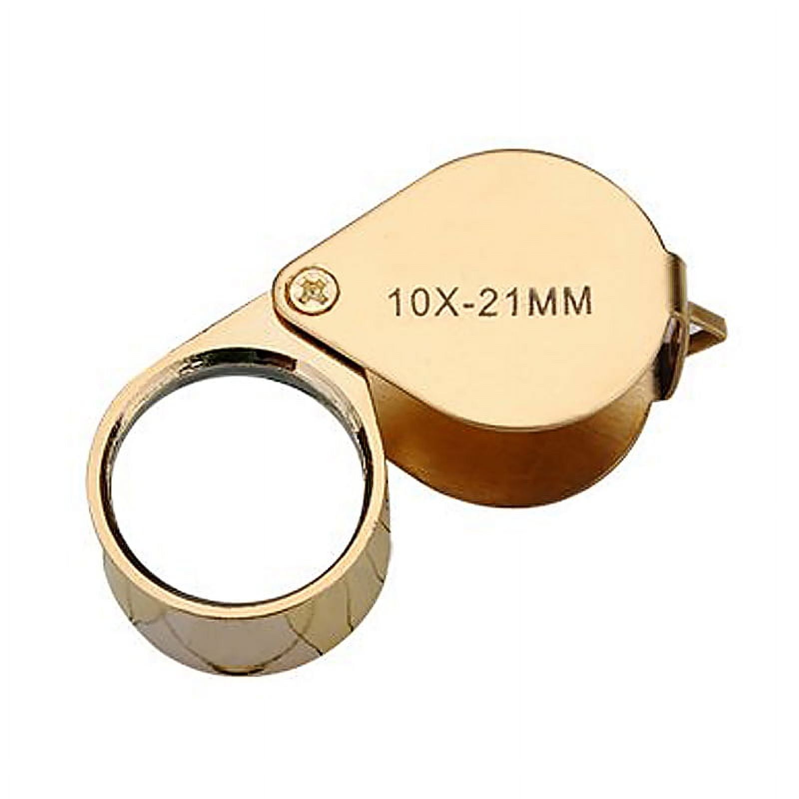 Toolusa 10x Gold Jeweler's Loupe: MG-21510