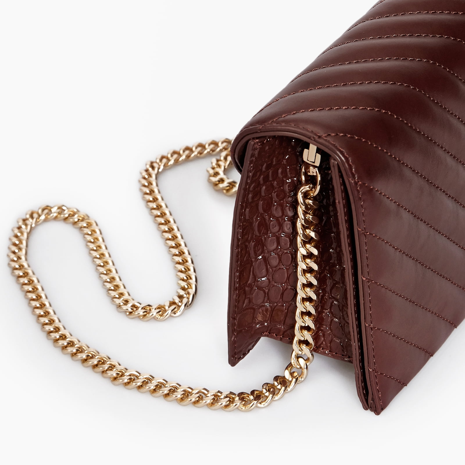 Unique Bargains 16 x0.24 Purse Chain Strap 2pack Purse Handle Shoulder Bag Replacement Strap Gold Other