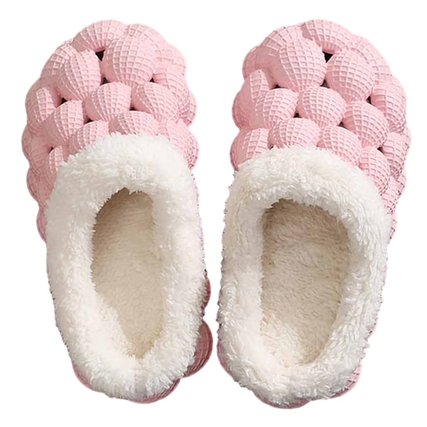 Masaje con burbujas antideslizantes unisex para mujer y hombre (rosa 36-37)