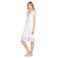 thumbnail image 5 of Casual Nights Women's Fancy Lace Floral Sleeveless Nightgown, 5 of 5