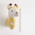 thumbnail image 3 of Crane Baby Giraffe Plush Head Wall Decor for Nursery, 3 of 5