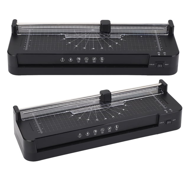 Máquina Laminadora Compacta, Máquina Laminadora Portátil De 400 W Con Modos Frío Y Caliente Y Recortadora De Papel, Kit De Laminadoras Fotográficas Para Oficina Y Aula