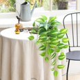 thumbnail image 2 of Artificial Devil's Ivy Golden Pothos Fake Plant,Hanging Potted Plants for Wall Home Patio Indoor Outdoor Decor(H 26in) Medium, 2 of 5