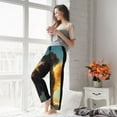 thumbnail image 4 of KLL Womens Golden Cloud Winged Dog Print Pajama Pants Soft Pajama Bottoms for Women Cozy Lounge Pants, 4 of 5
