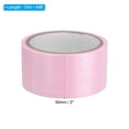 thumbnail image 2 of Unique Bargains Bandes Statiques Antiadhésives 2 Po X 49 Pi, 2 Rouleaux de Ruban Adsorbant Électrostatique, Rose, 2 of 6