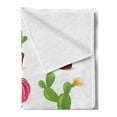 thumbnail image 2 of Cactus Soft Flannel Fleece Throw Blanket, Digitally Composed Echino Chin Hedge Cephalocereus Cactus Varieties Cartoon, Cozy Plush for Indoor and Outdoor Use, 50" x 70", Multicolor, by Ambesonne, 2 of 5