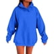 thumbnail image 3 of Camiseta blanca para mujer,Sudadera con capucha para mujer, blusa informal de manga larga, blusa lisa de poliéster, largo regular para casa o el trabajo, sopatenor, 3 of 8
