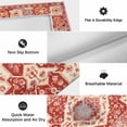 thumbnail image 5 of Burnt Orange Boho Outdoor Rug 6x9 Ft, Non Slip Washable Area Rug, Ethnic Geometric Southwest Patio Rugs Carpet Runner, Large Floor Mat for Indoor/Outdoor Deck Porch Camping, 5 of 8