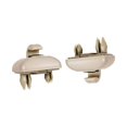 thumbnail image 3 of 2x clips de visera solar, beige, 8u0857562 accesorios, reemplazar las piezas 8e0857562a 8e0857561 para para A3 S5 TT Q3 Q5 A4 A7, 3 of 8