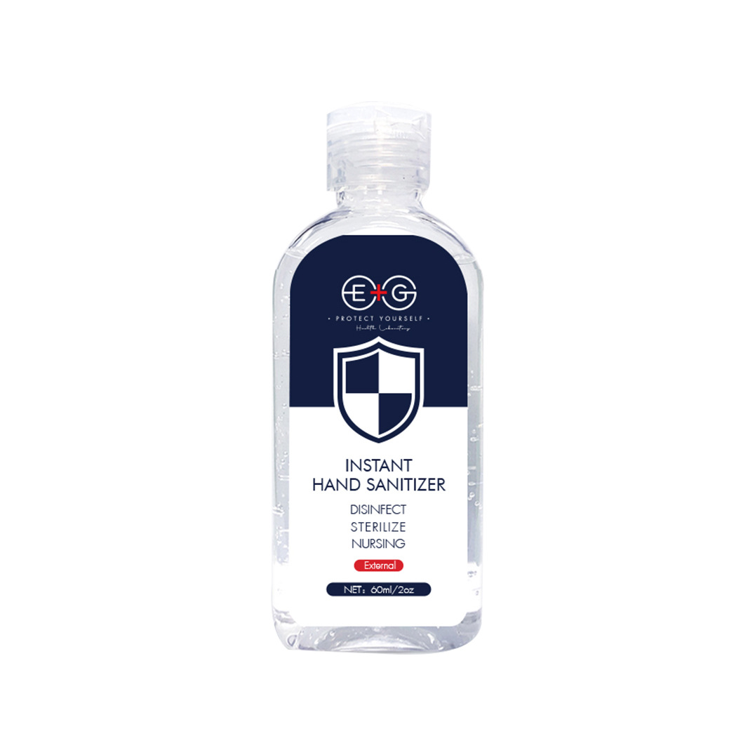 10Pcs 60ml Rinsefree Hand Sanitizer Sterilization Disinfection Gel