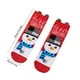 thumbnail image 3 of Par de Calcetines Navideños | Calcetines Navideños de Media Pantorrilla con Bonitos Dibujos Animados para Mujeres, Hombres y Niños | Nailon y Licra Cálidos y Transpirables | Colores Festivos: Rojo y, 3 of 6