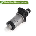 thumbnail image 4 of Inyector de combustible No.06164-p2j-000 para Honda Civic Si 1.6 1999-2000, boquilla de combustible negra, 1 Pc, 4 of 7