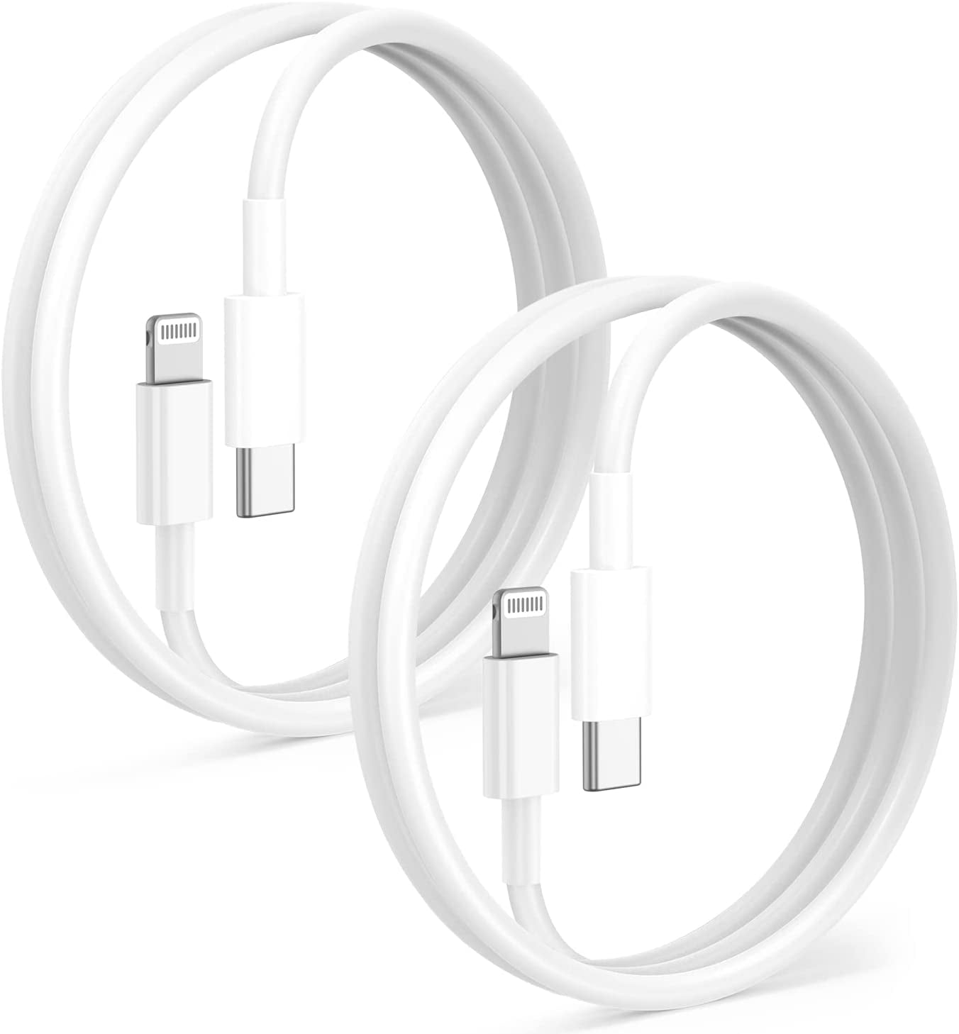 3 Foot[Apple MFi Certified] iPhone Charger,2 Pack Lightning Cable,Fast