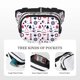 thumbnail image 5 of Fotbe Sailing Marine Travel Cangurera Cuadrada con Estampado de Doble Capa, Bolsa de Cintura Ajustable Mini para Hombres y Mujeres, 5 of 9