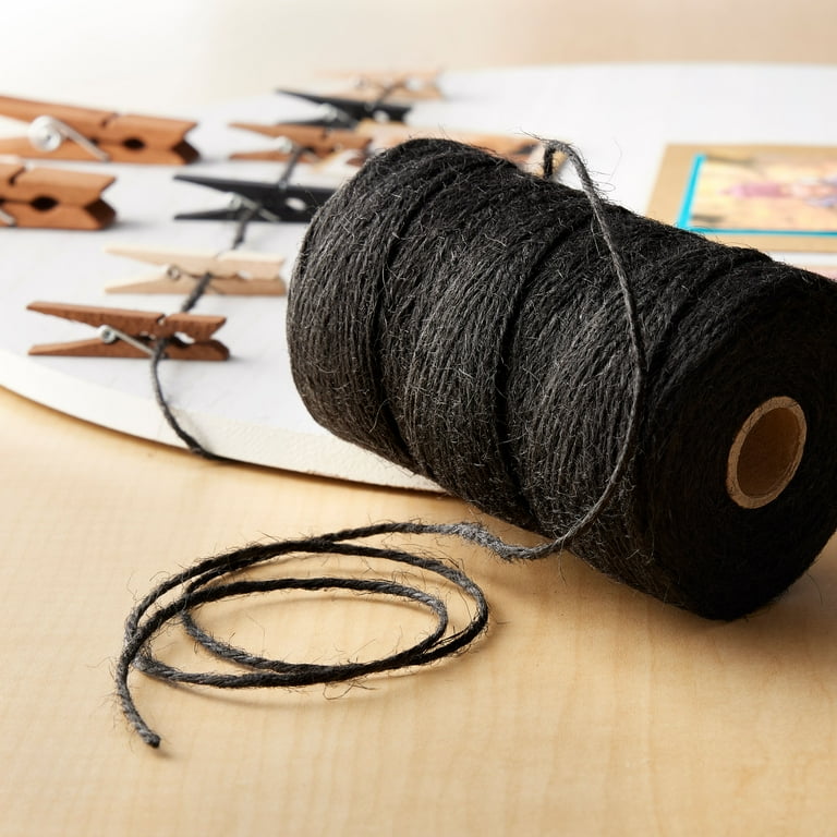 Black jute string new arrivals