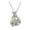 C, variant on Necklaces for Womennecklaces & Pendants Butterfly Necklace Cross-Border Heart Crystal Clavicle Chain