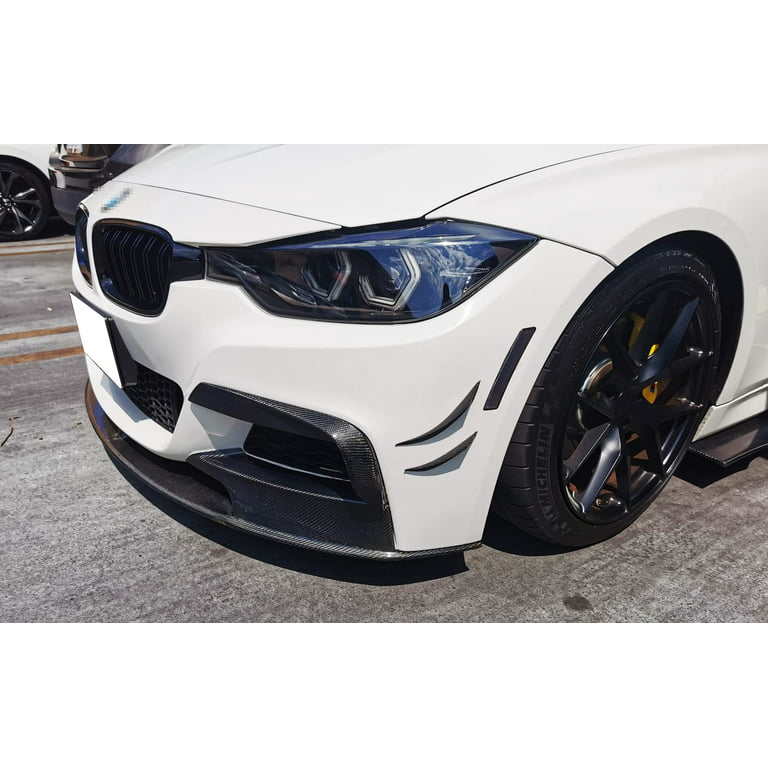 4pc Set 7000K Xenon White Hexagon Shape Iconic M-Performance Vision LED Angel Eyes Halo Rings w/Crystal Acrylic Covers for BMW 3 Series OEM LED/Xenon