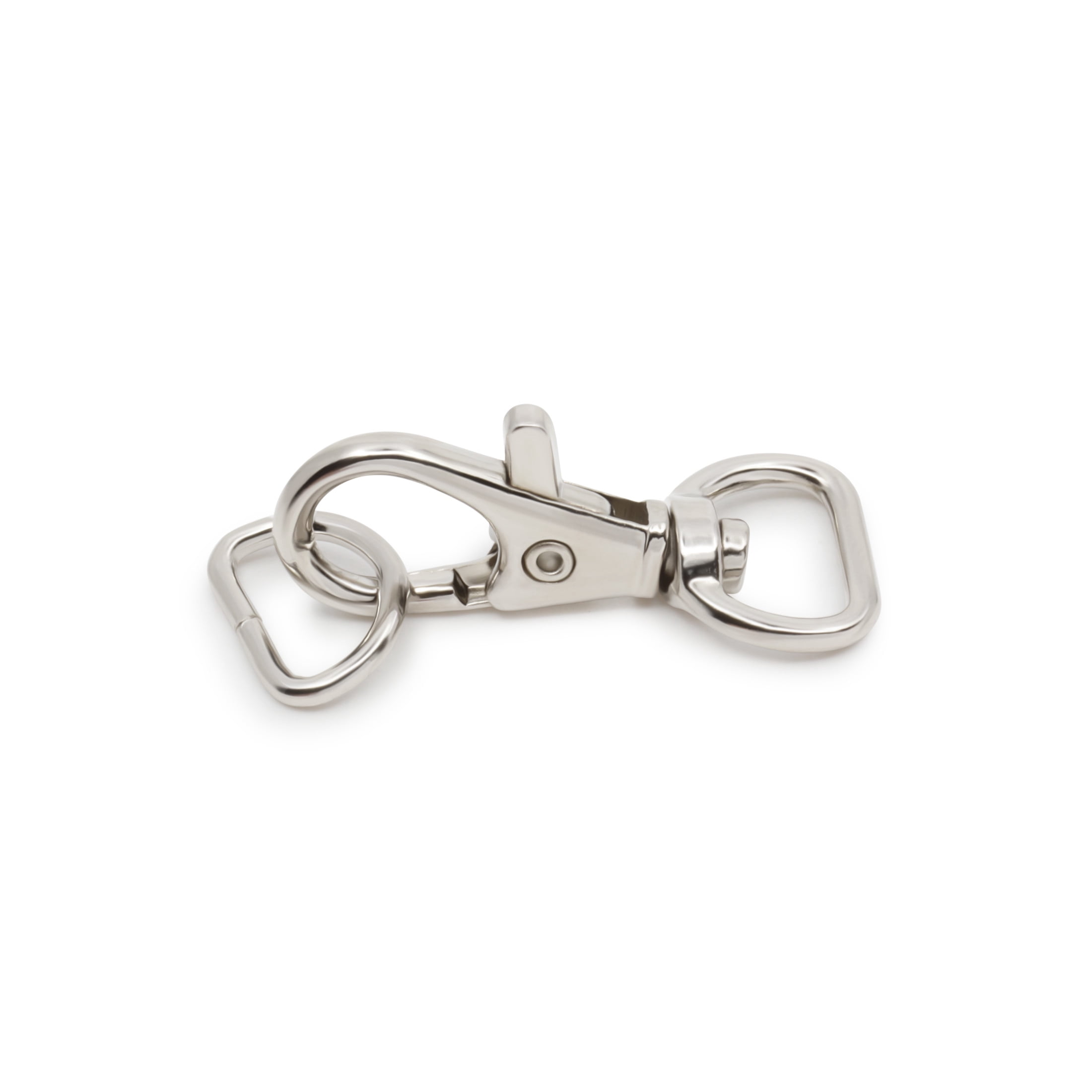 Dritz 1/2" Swivel Hooks & D-Rings, 12 Sets, Nickel