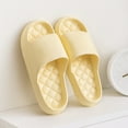 thumbnail image 2 of Shower Shoes for Women Men Comfort Anti-Slip Quick Drying Bath Slippers Open Toe Cloud Slides, 2 of 4