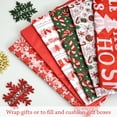 thumbnail image 3 of Wrapables Tissue Paper 20 x 28 Inch for Gift Wrapping, Arts & Crafts, Paper Flowers, Garlands, Tassels (60 Sheets), Festive Red & Green, 3 of 7