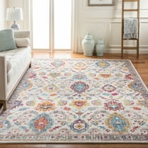 SAFAVIEH Evoke Lagrange Oriental Area Rug, Cream/Orange, 8' x 10'