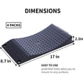 thumbnail image 5 of GarfatolRv Tire Saver Ramps WH 300 Rubber Tire Saver Ramps - Black 4 Pack, 5 of 6