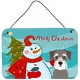 thumbnail image 3 of Carolines Treasures BB1828DS812 Snowman With Maltese Wall and Door Hanging Prints, 3 of 7