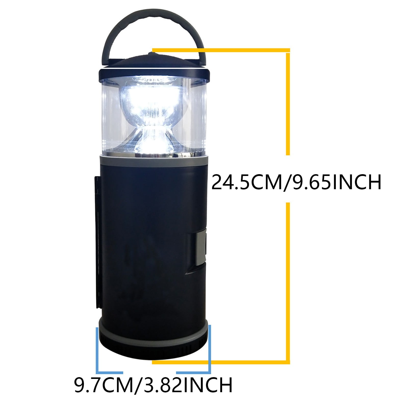 2-In-1 Multi-Function Camping Tool Set with Led Flashlight Home Tool Kit Screwdriver Bits Utility and Hex Key, Powered By 2 Aa Batteries Camping Essentials