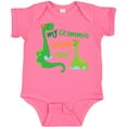 thumbnail image 3 of Inktastic My Grammie Loves Me Grandson Dinosaur Boys Baby Bodysuit, 3 of 5
