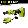 thumbnail image 4 of RYOBI ONE+ 18V HP Brushless Cordless 3/8 in. High Speed Ratchet Kit with Battery and Charger (Bulk Packaged) PSBRC26K1, 4 of 5