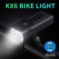 thumbnail image 1 of Luz de bicicleta KX6, luz de carga potente, linterna, equipo de conducción, accesorios para conducción nocturna, luz para bicicleta de montaña, 1 of 5