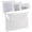 B, variant on A6 Clear 3D Zipper Pouch, Transparent Stand Up Storage Bag, Waterproof Plastic Zipper Bag for Stationery, Cosmetics & Travel