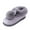 Grey, variant on Mepaouo Cute Animal Slippers for Women Bunny Closed Back Fuzzy House Shoes Soft Plush Girls Slippers