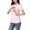 Pink, variant on purcolt Women's Nursing Tops Short Sleeve Double Layer Pregnancy Breastfeeding Shirts Maternity Clothes S-XXL
